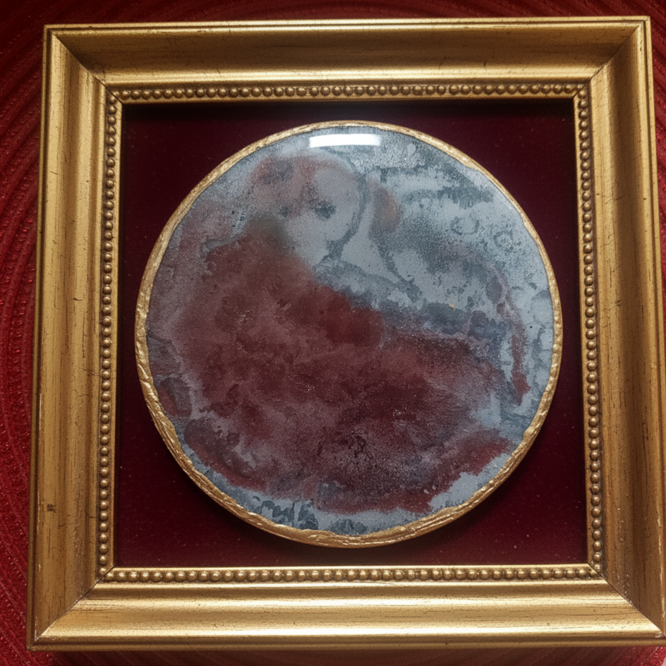 CELESTIAL MEDALLION - RESINVERSELUX- Where Art meets Soul